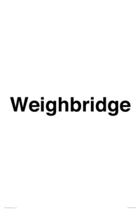Weighbridge